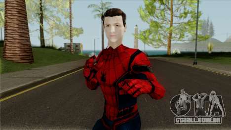 Spider-Man Homecoming Tom Holland Unmasked para GTA San Andreas