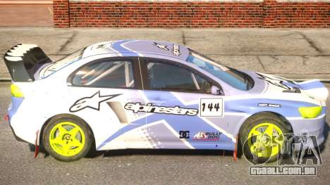 Mitsubishi Lancer EVOX PJ3 para GTA 4