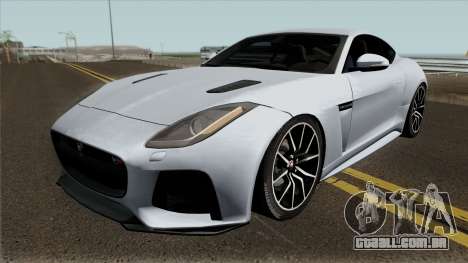 Jaguar F-Type SVR para GTA San Andreas