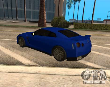 Nissan GT-R 35 para GTA San Andreas