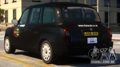 London Taxi Cab para GTA 4