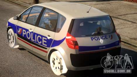 Renault Scenic II Police para GTA 4