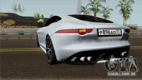 Jaguar F-Type SVR para GTA San Andreas