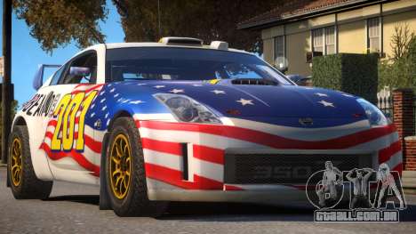 Nissan 350Z RC DiRT2 P6 para GTA 4