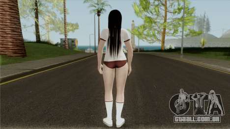 Kokoro (Gym Class Outfit) From DOA5 para GTA San Andreas