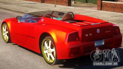 Volkswagen W12 Roadster Concept para GTA 4