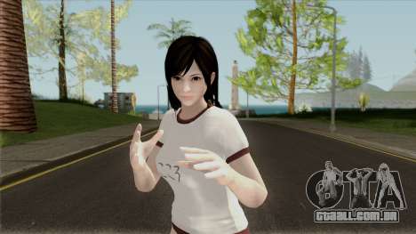 Kokoro (Gym Class Outfit) From DOA5 para GTA San Andreas