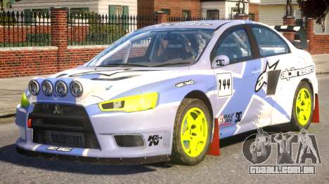 Mitsubishi Lancer EVOX PJ3 para GTA 4