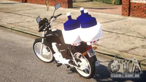 CG 125 FAN Water Delivery para GTA 4