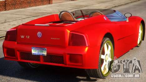 Volkswagen W12 Roadster Concept para GTA 4