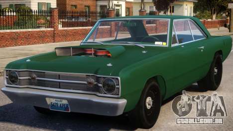 1968 Dodge Dart V1.2 para GTA 4