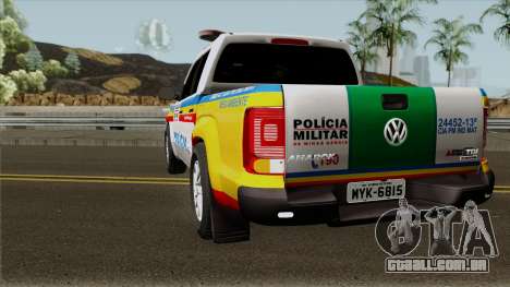Volkswagen Amarok PMMG IVF para GTA San Andreas