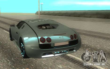 Bugatti Veyron Stock para GTA San Andreas