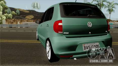 Volkswagen Fox 4P 2012 para GTA San Andreas