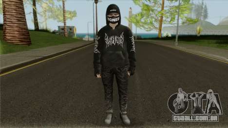 New Skin (Import Export) para GTA San Andreas