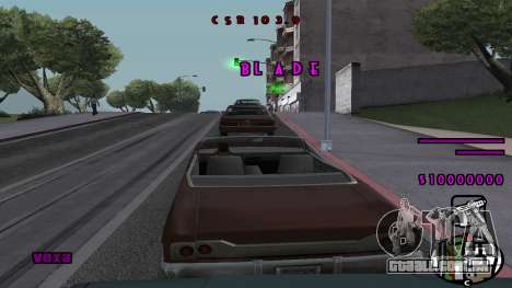 Belo C-HUD para GTA San Andreas