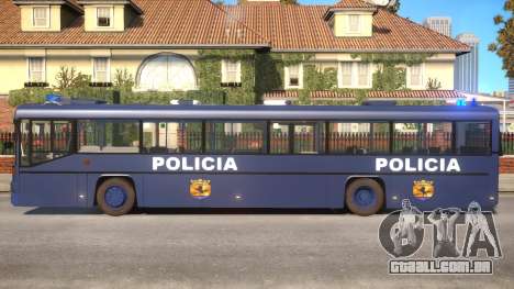 N1 Europe Police Bus Mod MAN 202 para GTA 4
