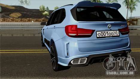 BMW X5M Regendage para GTA San Andreas