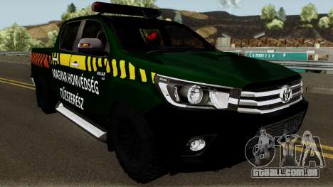 Toyota Hillux - Tuzszeresz para GTA San Andreas