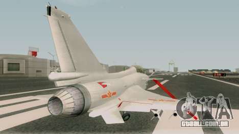 Chengdu J-10 Vigorous Dragon para GTA San Andreas