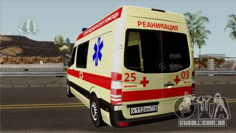 Mercedes-Benz Sprinter Ambulance para GTA San Andreas