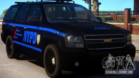 NYPD Police Tahoe [ELS] para GTA 4