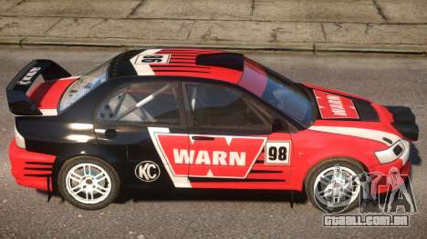 Mitsubishi Lancer EVO IX (DiRT2) PJ6 para GTA 4