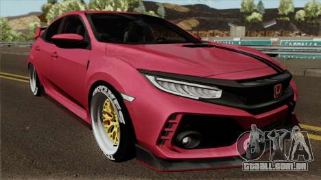 Honda Civic Type R v2.1 2017 para GTA San Andreas