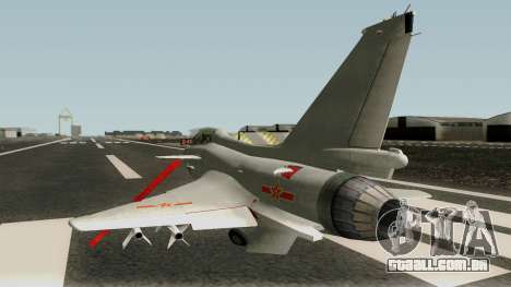 Chengdu J-10 Vigorous Dragon para GTA San Andreas