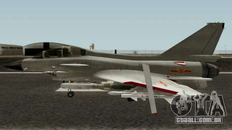 Chengdu J-10 Vigorous Dragon para GTA San Andreas