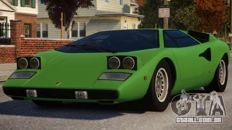 1974 Lamborghini Countach para GTA 4