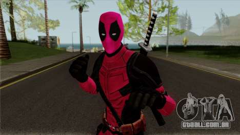Deadpool in Pink para GTA San Andreas