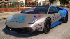 Lamborghini GT3 CUP Addidas Team para GTA 4
