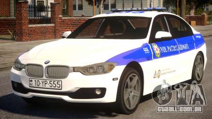 BMW M5 2015 Baku Police para GTA 4