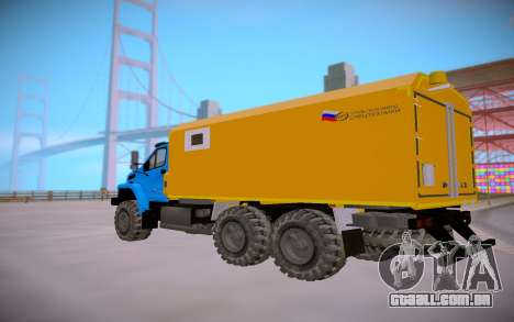 Próximo Ural 4320 Transporte de explosivos para GTA San Andreas