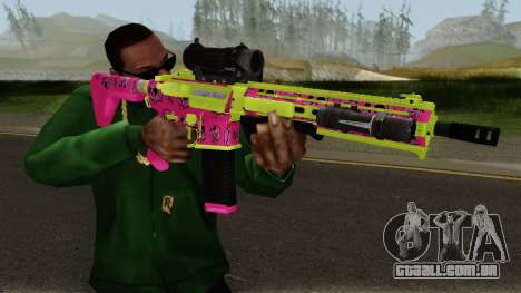 GTA Online Gunrunning Carbine Rifle MK.II Pink para GTA San Andreas