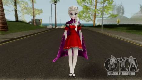 Elsa (Red Dress Mod) From Frozen Free Fall para GTA San Andreas