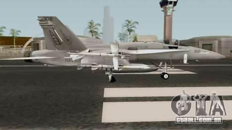 FA-18C Hornet para GTA San Andreas
