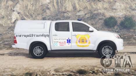 Toyota Hilux Double Cab Thai Ambulance [replace]