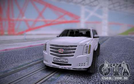 Cadillac Escalade Stock para GTA San Andreas