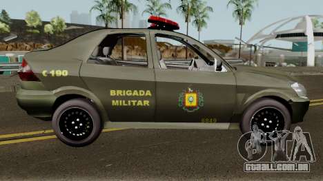 Chevrolet Prisma Brigada Militar para GTA San Andreas