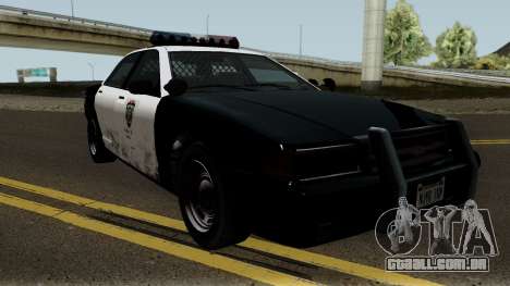 Police Stanier R.P.D. GTA V IVF para GTA San Andreas