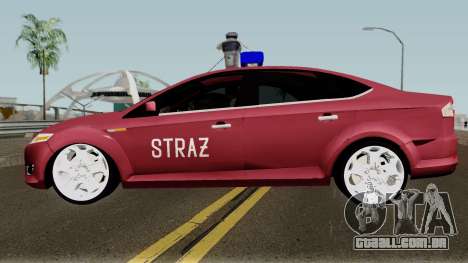 Ford Mondeo Polskiej Strazy Pozarnej para GTA San Andreas