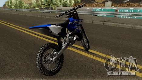 Yamaha YZ125 2017 para GTA San Andreas