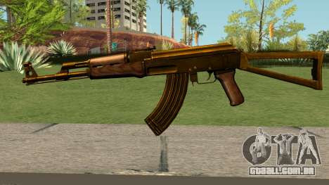 AK47 Gold para GTA San Andreas