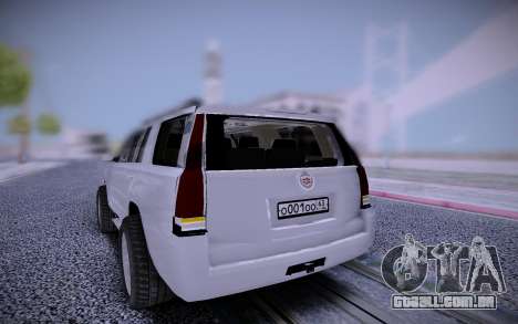 Cadillac Escalade Stock para GTA San Andreas