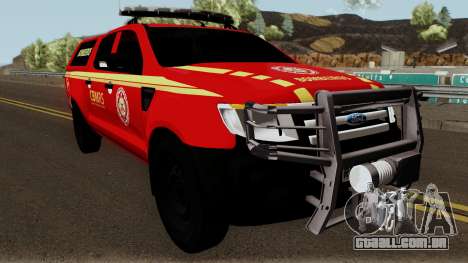 Ford Ranger 2015 CBMRS para GTA San Andreas