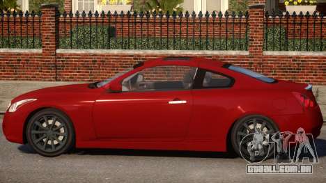 Infiniti G37 S V.3 para GTA 4