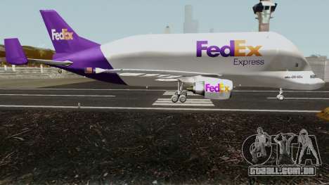 Airbus A300st Beluga FedEx para GTA San Andreas