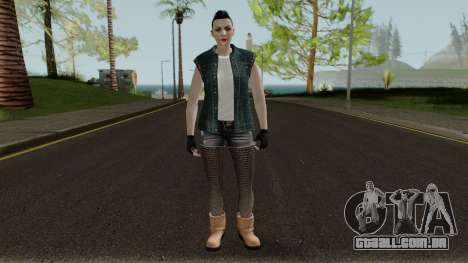 GTA Online Female Random Skin 2 (Bikers DLC) para GTA San Andreas